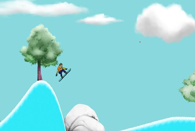 Ski Slope Adventure - A 2D Mobile Skiing Game